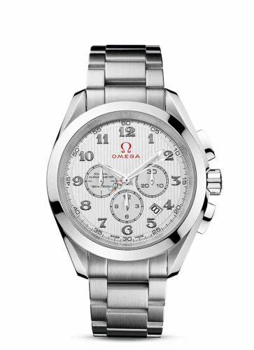 Omega Seamaster Aqua Terra 150M Co-Axial 44 Chronograph Stainless Steel / Silver / Bracelet / Olympic Collection 231.10.44.50.02.001 (23110445002001)